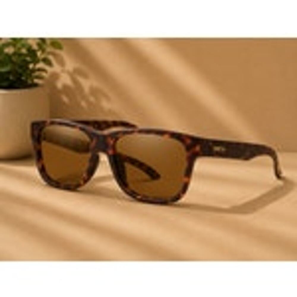 NWT SMITH Lowdown Slim 2 Sunglasses, Matte Tortoise,